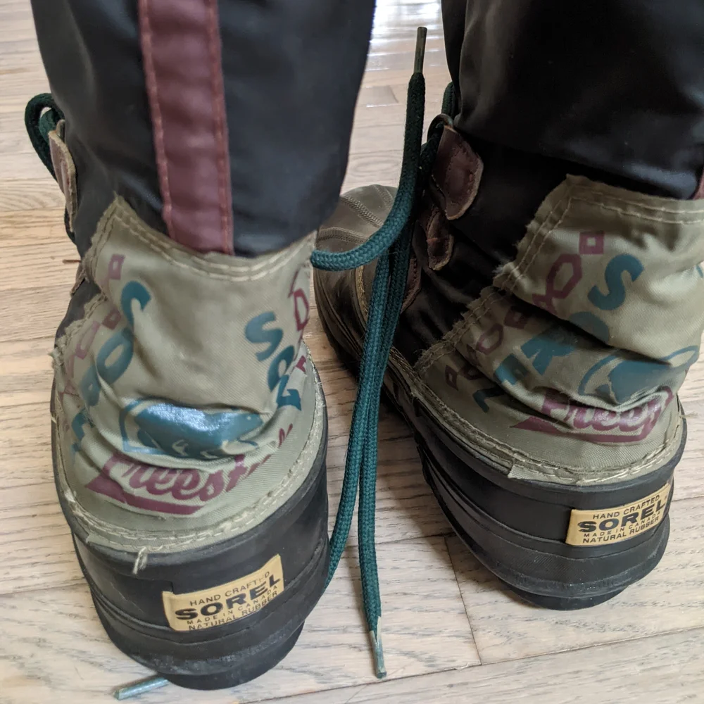 Sorel Handcrafted Tall Snow Winter Boots, Women's 8 - Picture 5 of 8